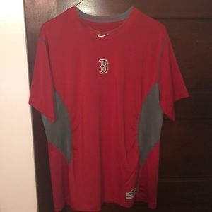 Nike Pro Combat Shirt- Boston Red Sox